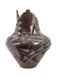 Blackware Pottery Jar