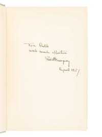 HEMINGWAY, Ernest (1899-1961). Green Hills of Africa. New York: Charles Scribner's Sons, 1935.