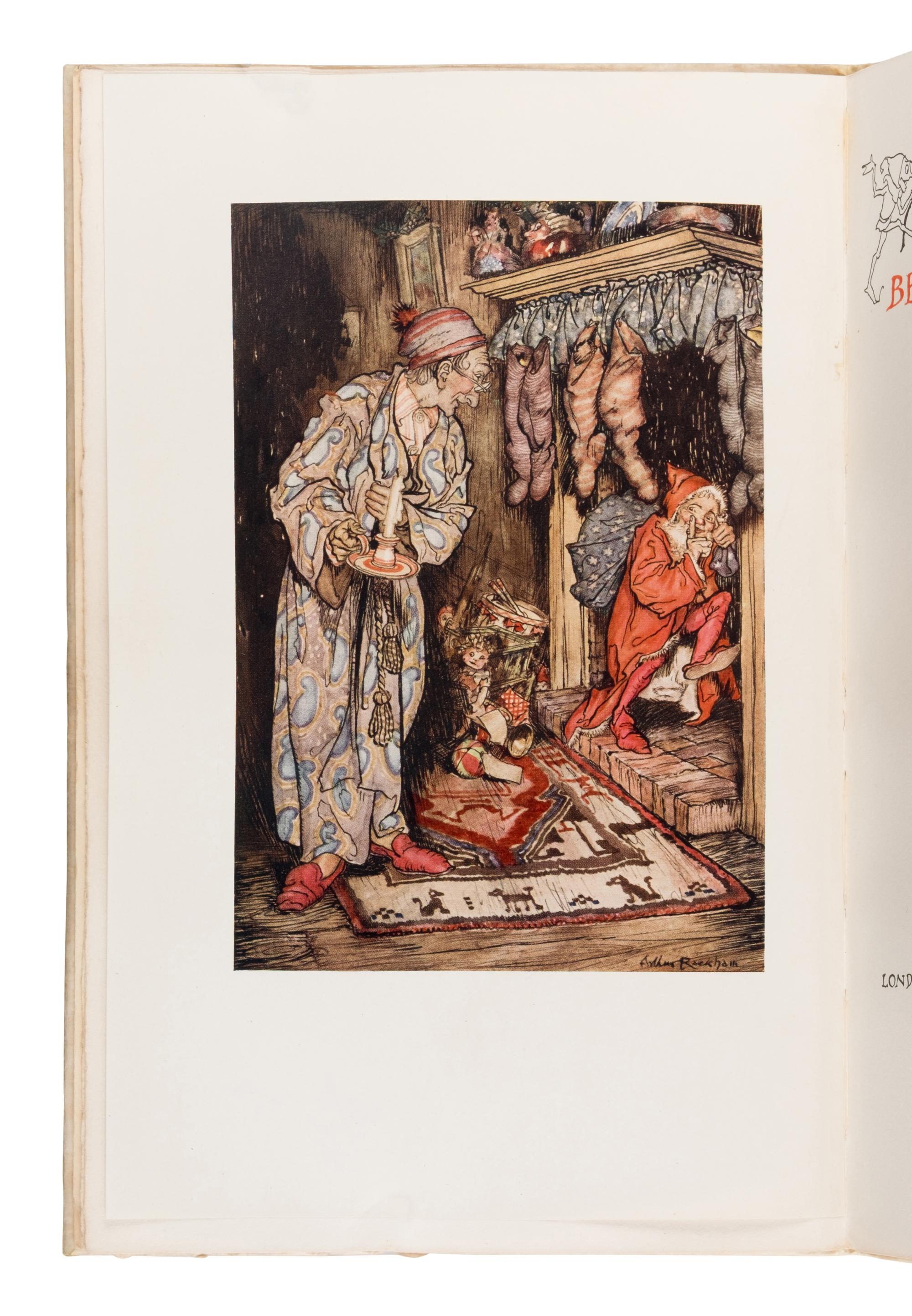Rackham, Arthur (1867-1934). The Night Before Christmas . London: George C. Harrap & Co., Ltd., 1931.