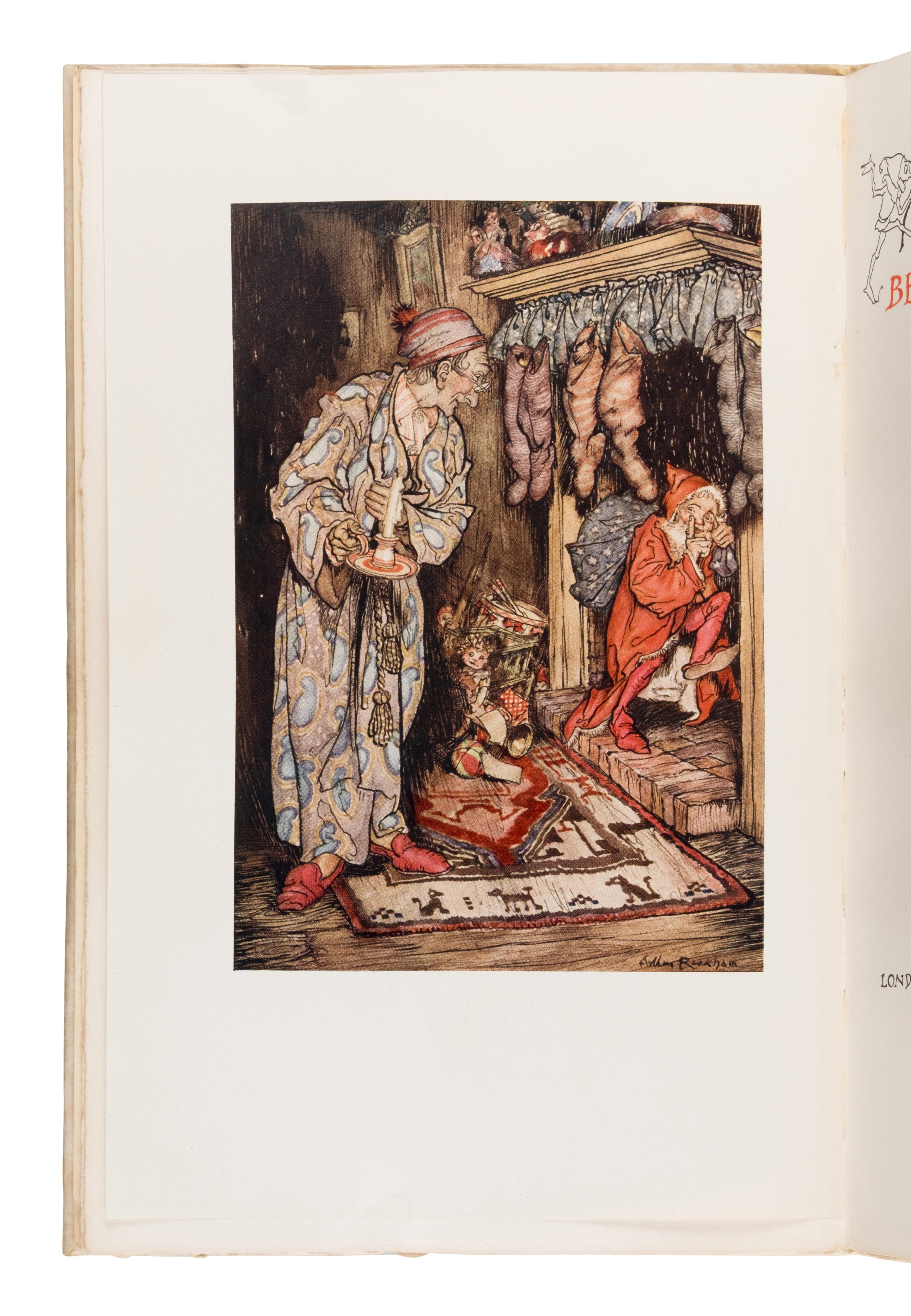 Rackham, Arthur (1867-1934). The Night Before Christmas . London: George C. Harrap & Co., Ltd., 1931.