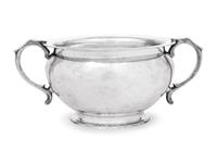 A Continental Silver Handled Bowl
