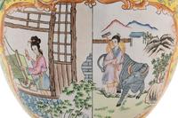 Two Chinese Canton Enamel on Copper Articles