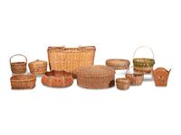 Assortment of Great Lakes Baskets