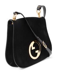 Gucci Suede Flap Bag, 1970-80s