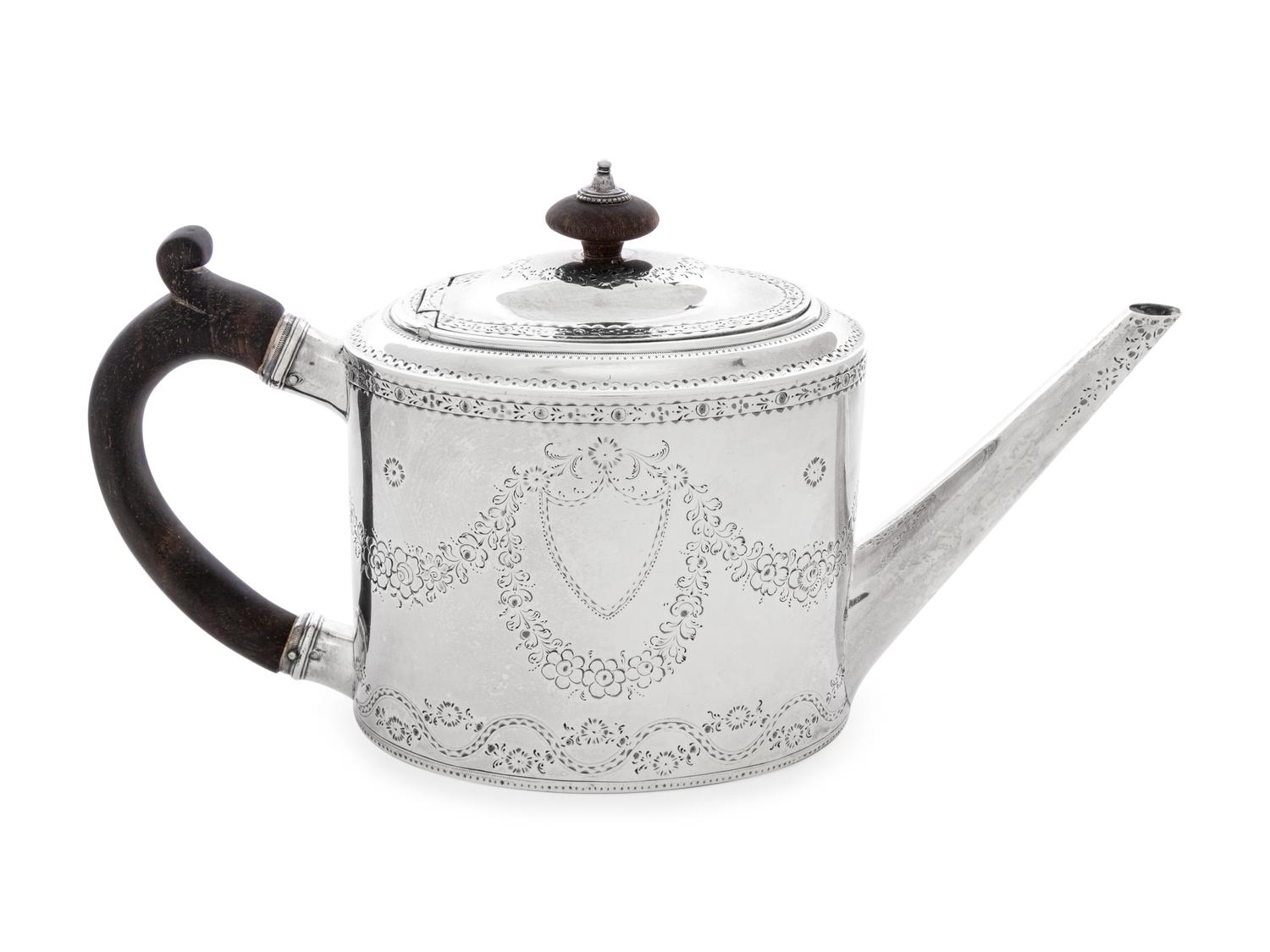 A George III Silver Teapot