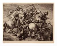 The Battle of Anghiari (After Peter Paul Rubens, 1577-1640, after Leonardo da Vinci, 1452-1519)