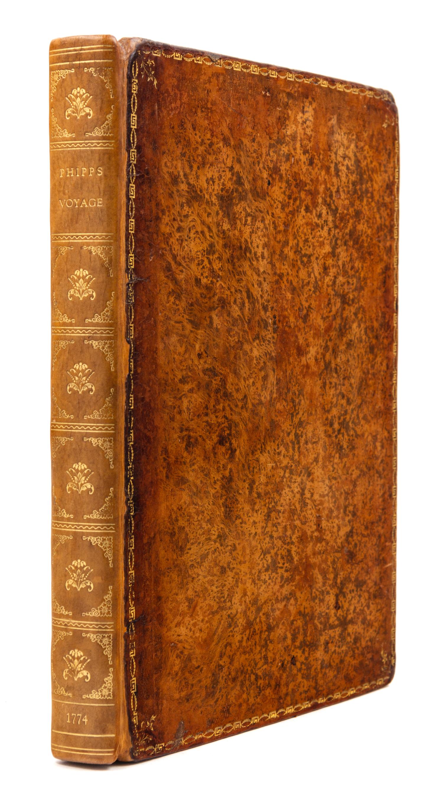 PHIPPS, Constantine John, Baron Mulgrave (1744-1792). A Voyage towards the North Pole. London, 1774. FIRST EDITION.
