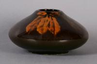 A Weller Louwelsa Pottery Vase, Height 2 3/4 inches.