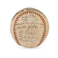 A 1931 Chattanooga Lookouts Team Signed Autograph Baseball