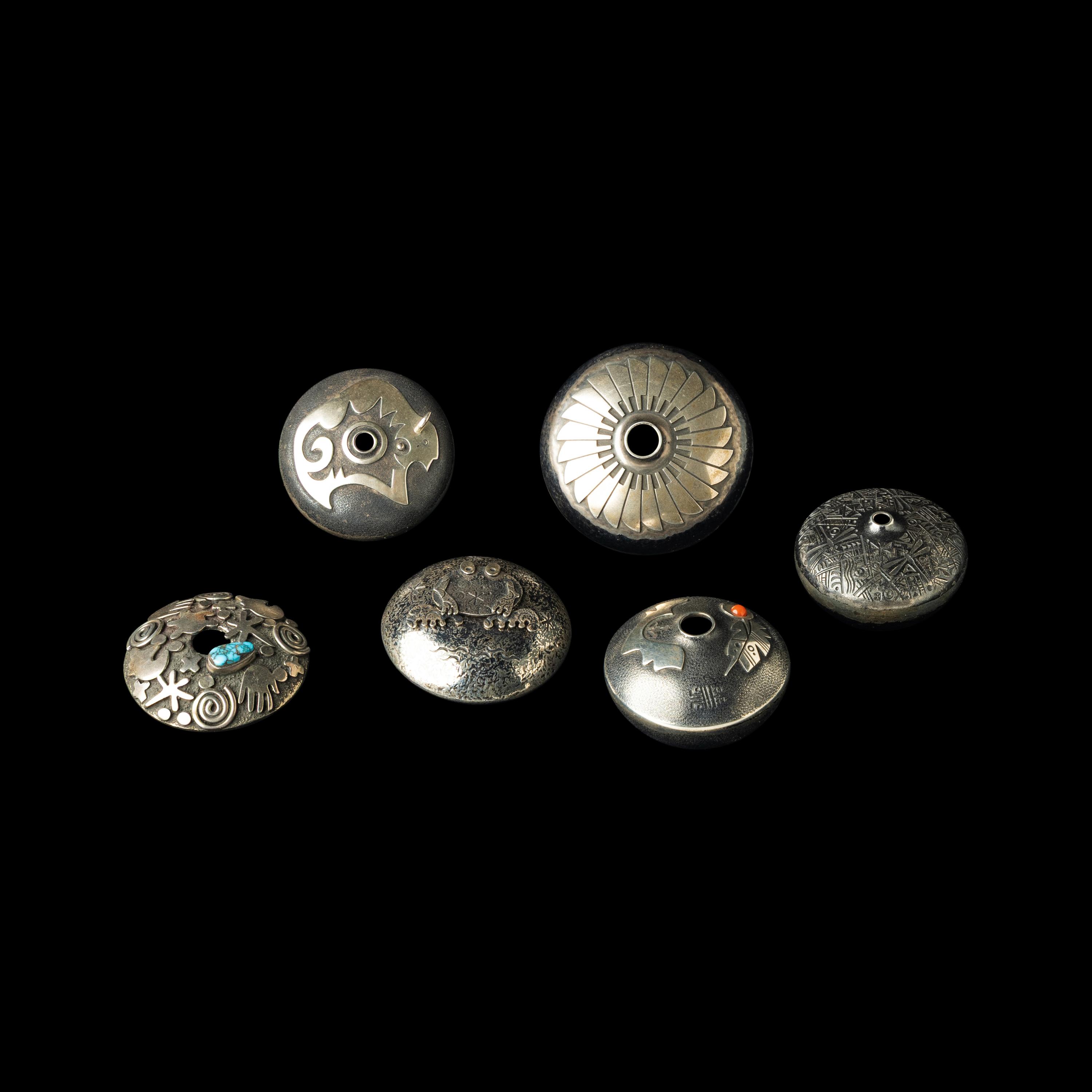 Navajo Silver Seed Pots