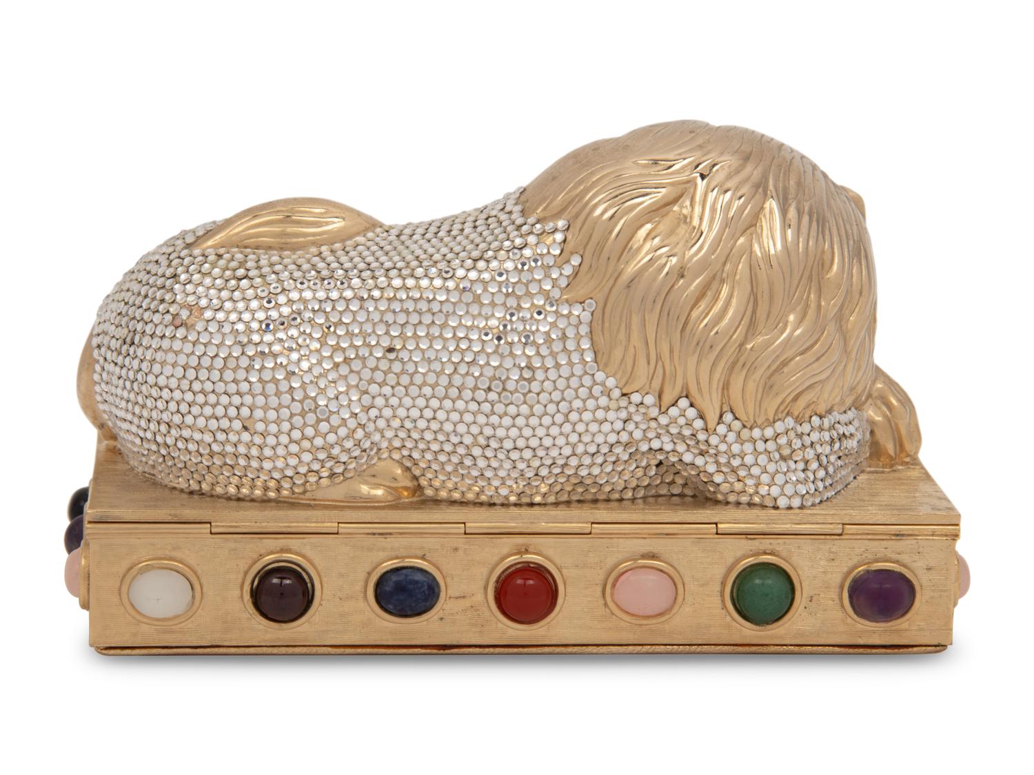 Judith Leiber Lion Minaudière