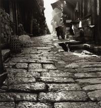A Group of Five Photographs ( Hats Off, 1982; Bagmati Bridge, Nepal, 1988; Lijiang Cobblestones, China; Morning Exercises, Peru, 1994; Luminous Dhoti, India, 1989)