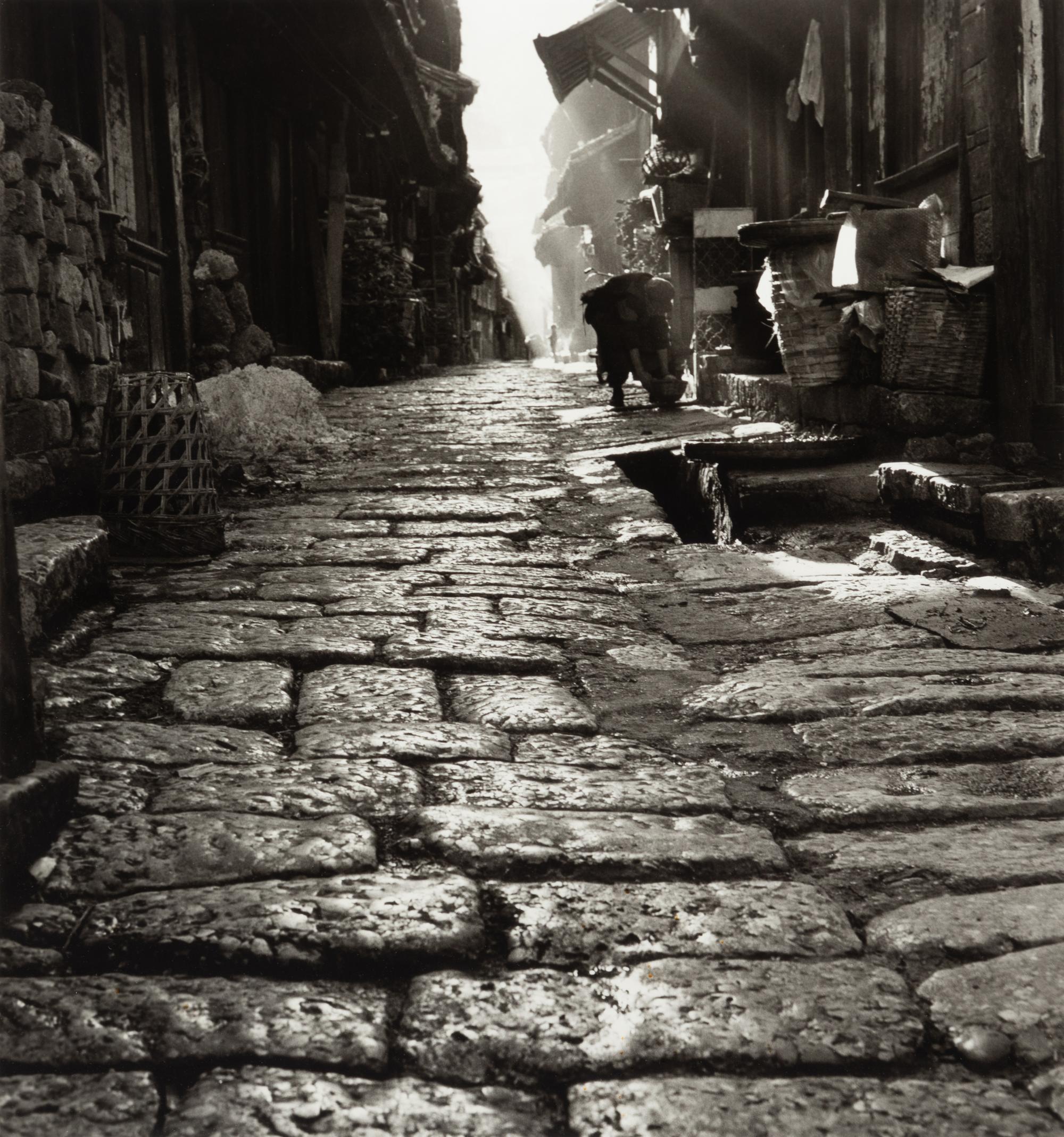 A Group of Five Photographs ( Hats Off, 1982; Bagmati Bridge, Nepal, 1988; Lijiang Cobblestones, China; Morning Exercises, Peru, 1994; Luminous Dhoti, India, 1989)