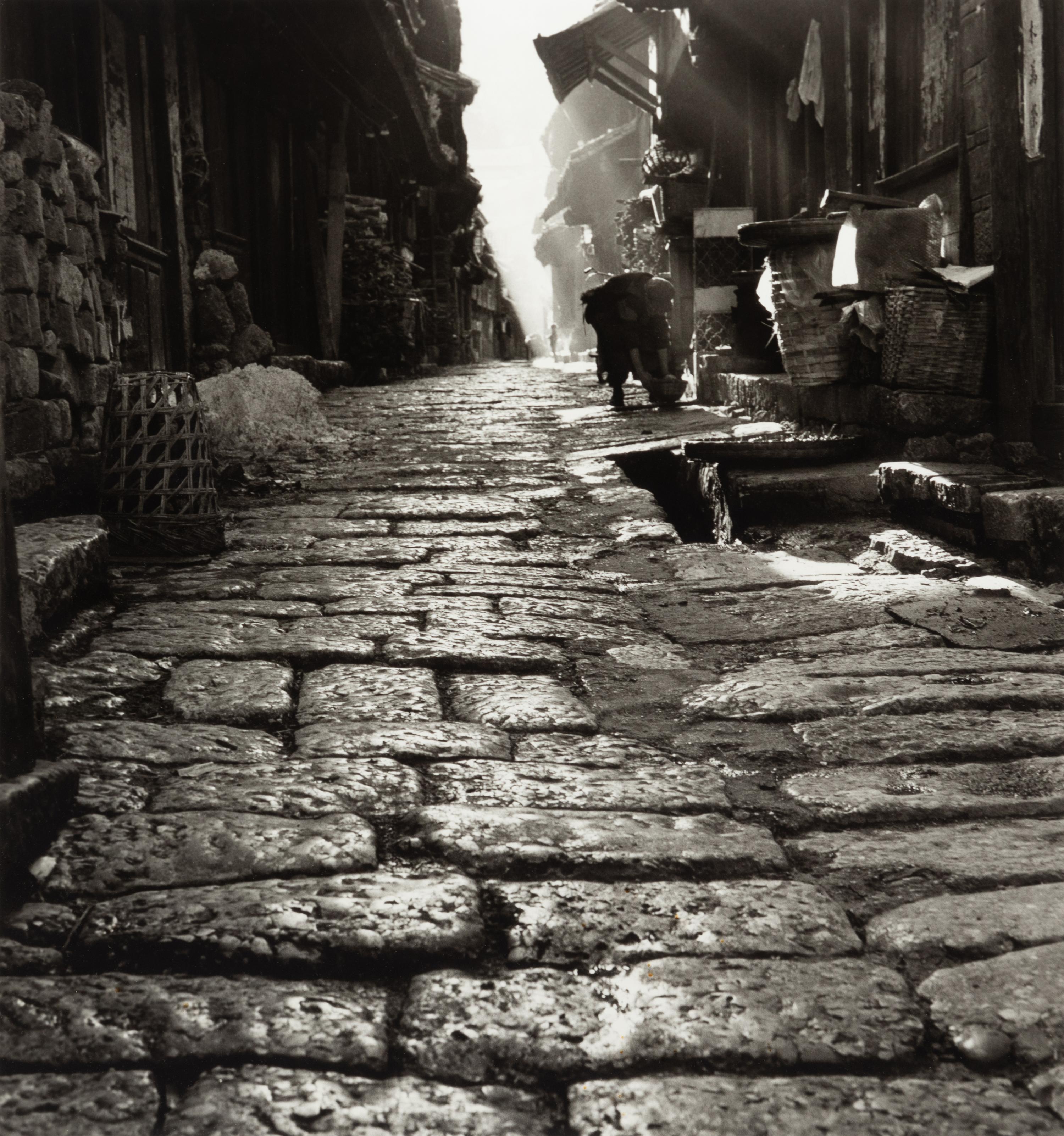 A Group of Five Photographs ( Hats Off, 1982; Bagmati Bridge, Nepal, 1988; Lijiang Cobblestones, China; Morning Exercises, Peru, 1994; Luminous Dhoti, India, 1989)