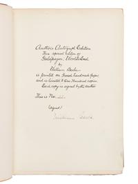 [NATURAL HISTORY]. BEEBE, Charles William (1877-1962). Galapagos. World's End . New York: Knickerbocker Press for G.P. Putnam's, 1924.