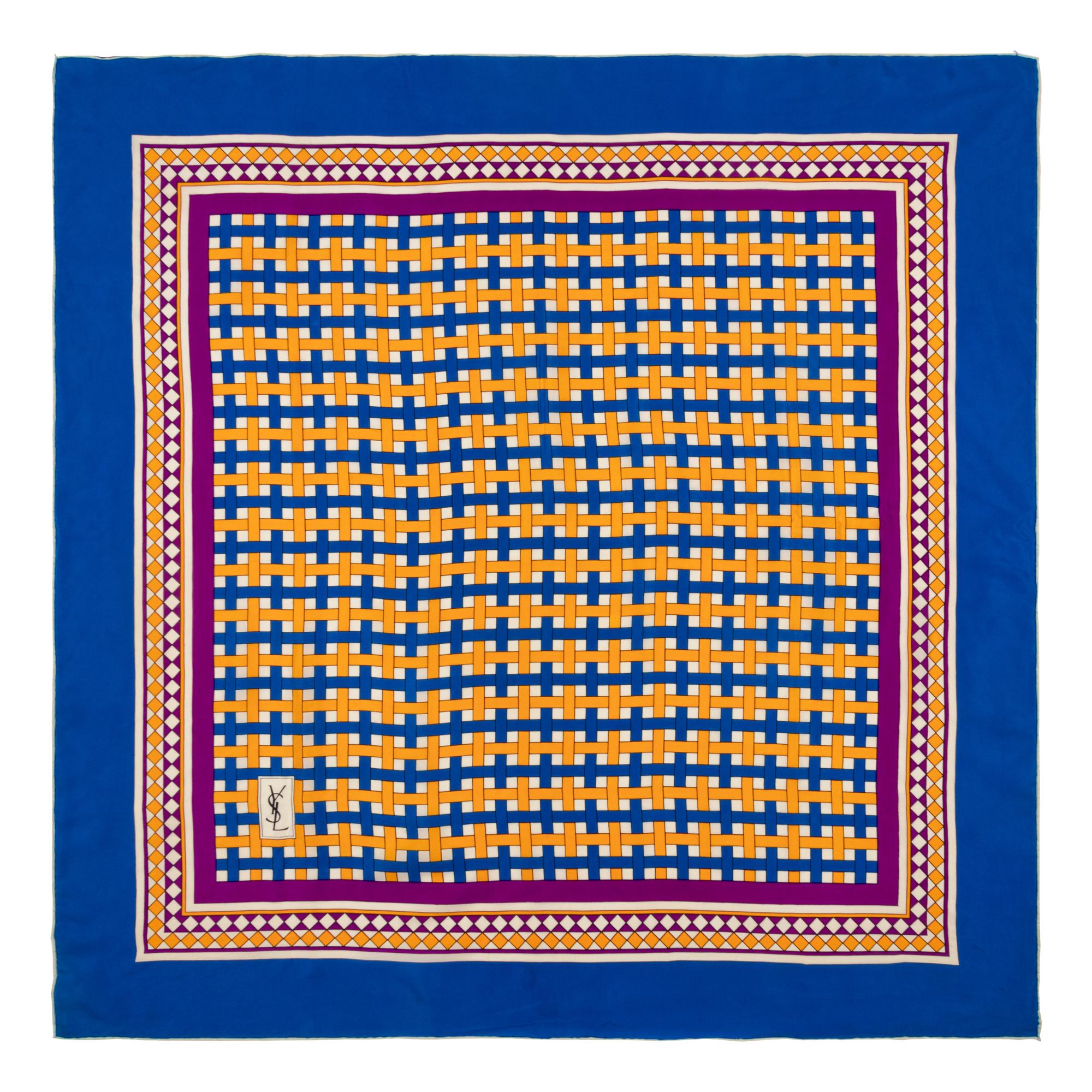 Group of Eight Designer Scarves