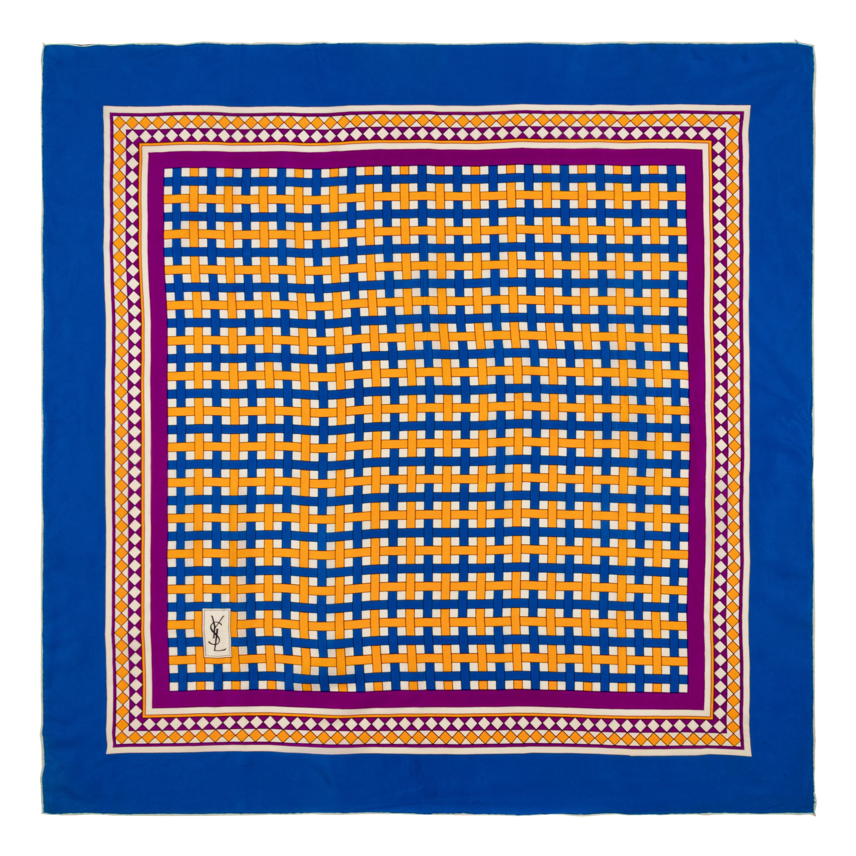 Group of Eight Designer Scarves