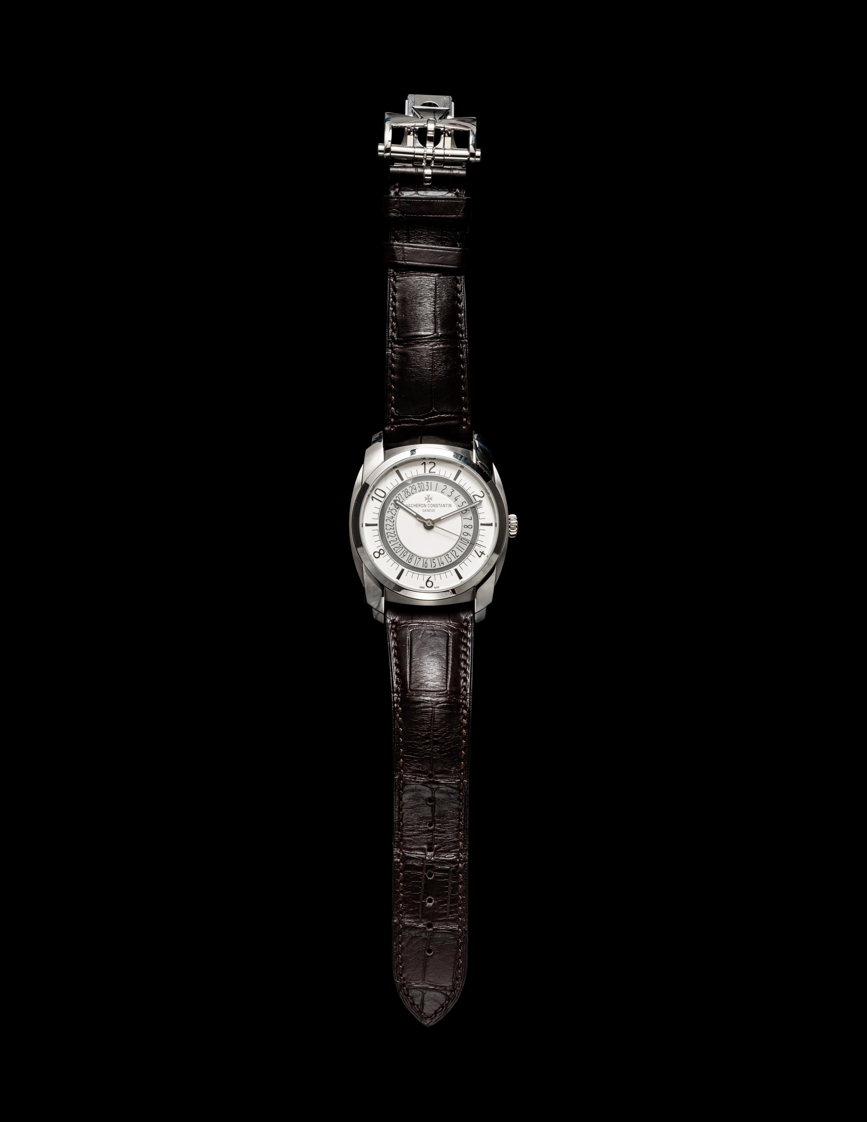 VACHERON CONSTANTIN, REF. 4500S STAINLESS STEEL 'QUAI DE L'ILE' WATCH