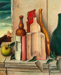 Samuel Bak, (Israeli/Polish, b. 1933), Still Life of a Self Assertion, c. 1965-66