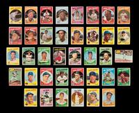 A Collection of 1959 Topps Baseball Cards Including Multiple Hall of Famers (86)