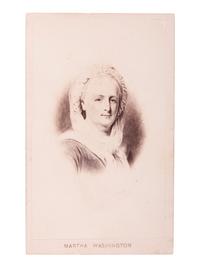 [WASHINGTON, George (1732-1799)]. A group of 5 Civil War-period CDVs, comprising: