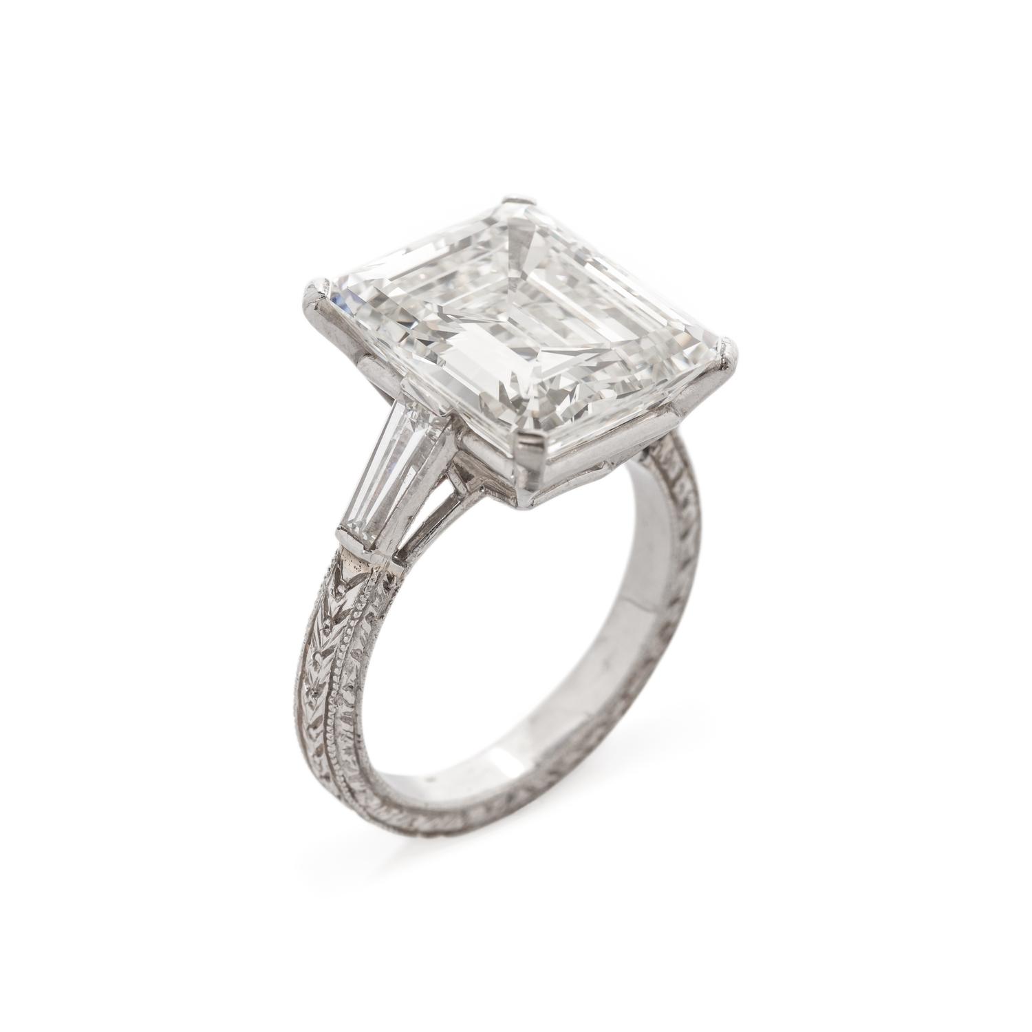 AN IMPORTANT DIAMOND RING