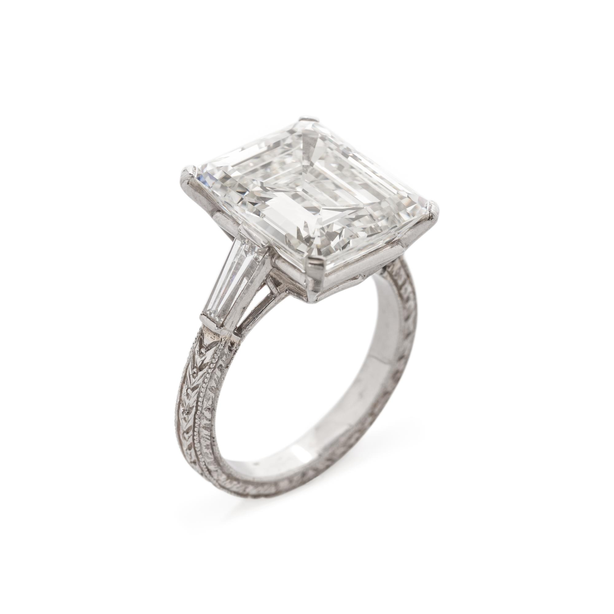 AN IMPORTANT DIAMOND RING