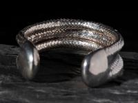 Sterling Silver Woven Cuff Bracelet