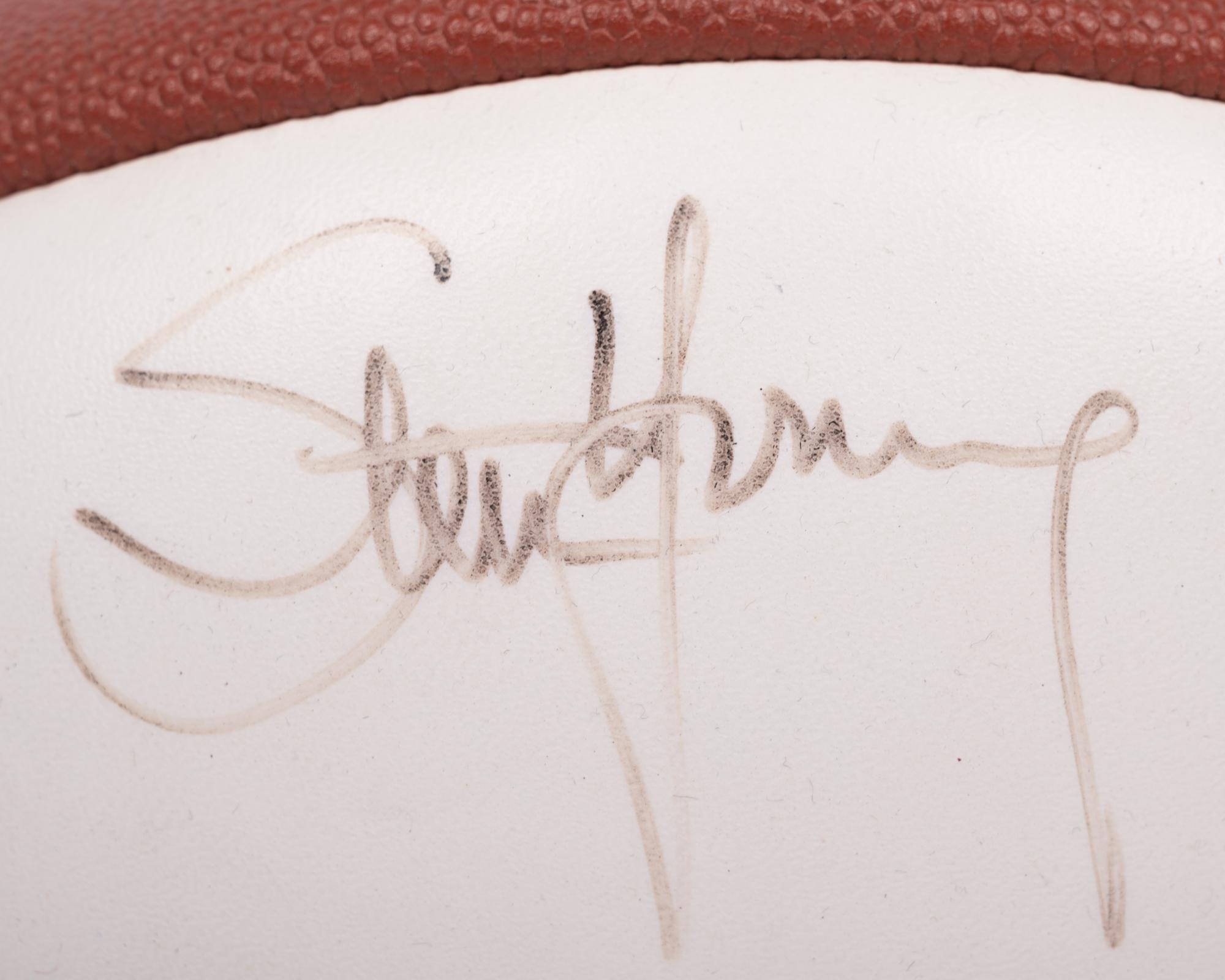 A Steve Young Signed Autograph Limited Edition Super Bowl XXIX MVP Football (Beckett Authentication Services BAS Certified)