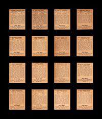 A Group of 16 1940 Play Ball Baseball Cards