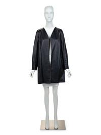 Vionnet Leather Coat