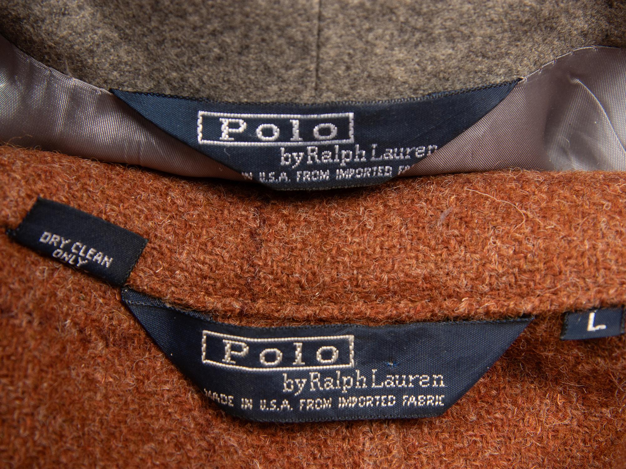 Polo by Ralph Lauren, Two Wool Jackets