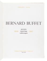 [BUFFET, Bernard (1928-1999)]. REINZ, Gerhard F. Bernard Buffet: 1948-1967 Gravures, Engravings, Radierungen . New York: Tudor Publishing Company, [1968].