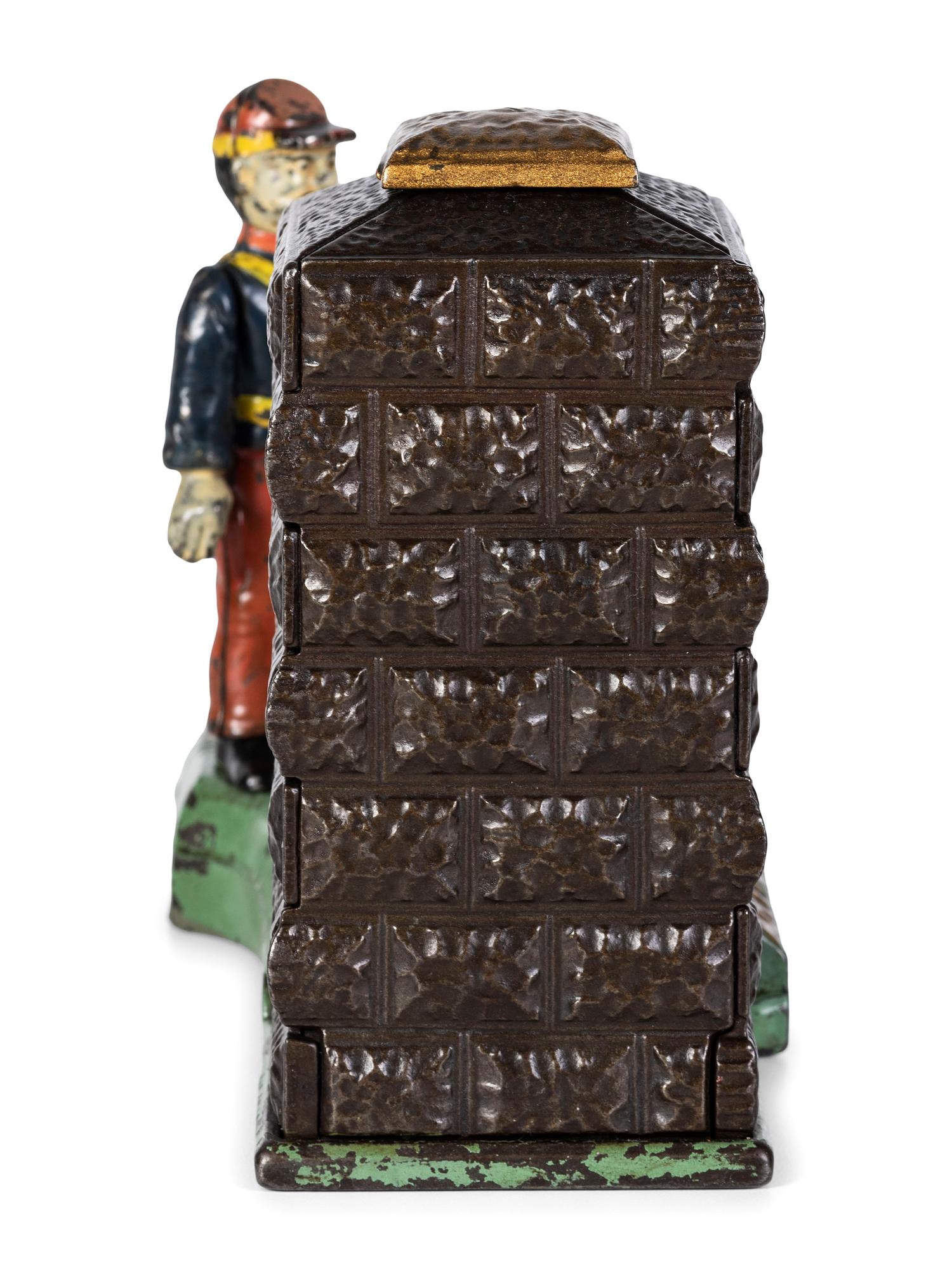 A J. and E. Stevens 'Artillery' Cast Iron Mechanical Bank