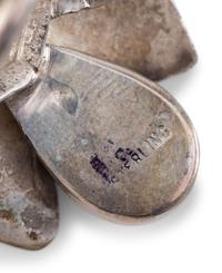 Navajo and Zuni Silver Bug Jewelry, with Inlay