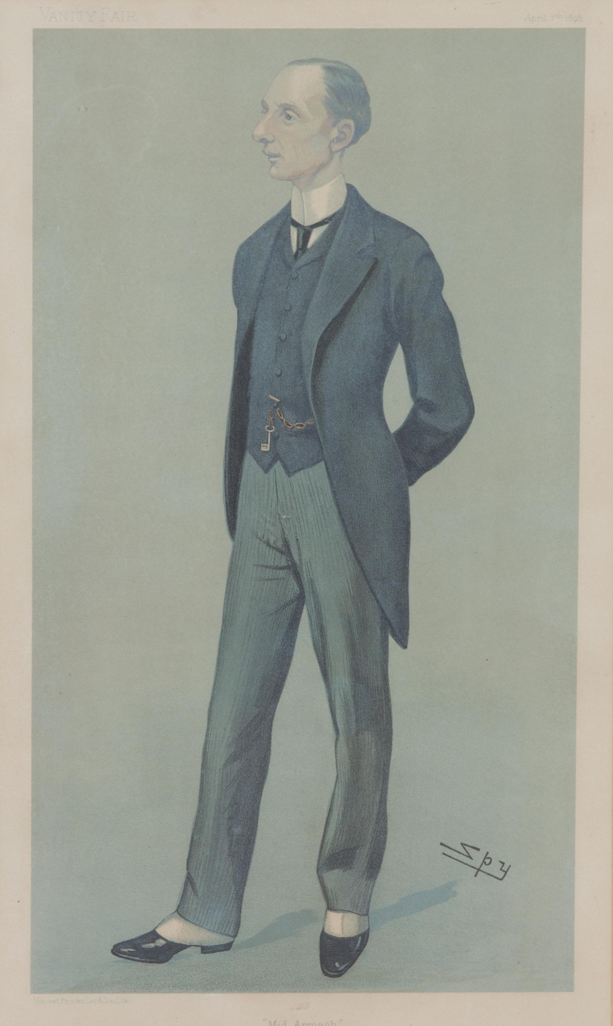 A Collection of Vanity Fair Judge and Gentleman Prints Largest framed 21 x 26 inches. — 20TH CENTURY