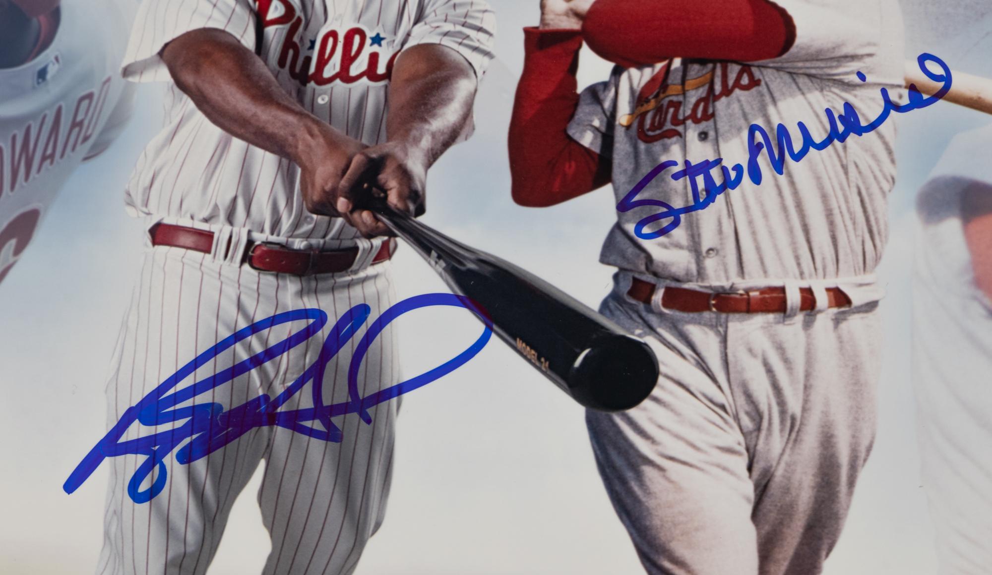 A Group of Eight Stan Musial Signed Autograph Photos from Stan The Man, Inc.