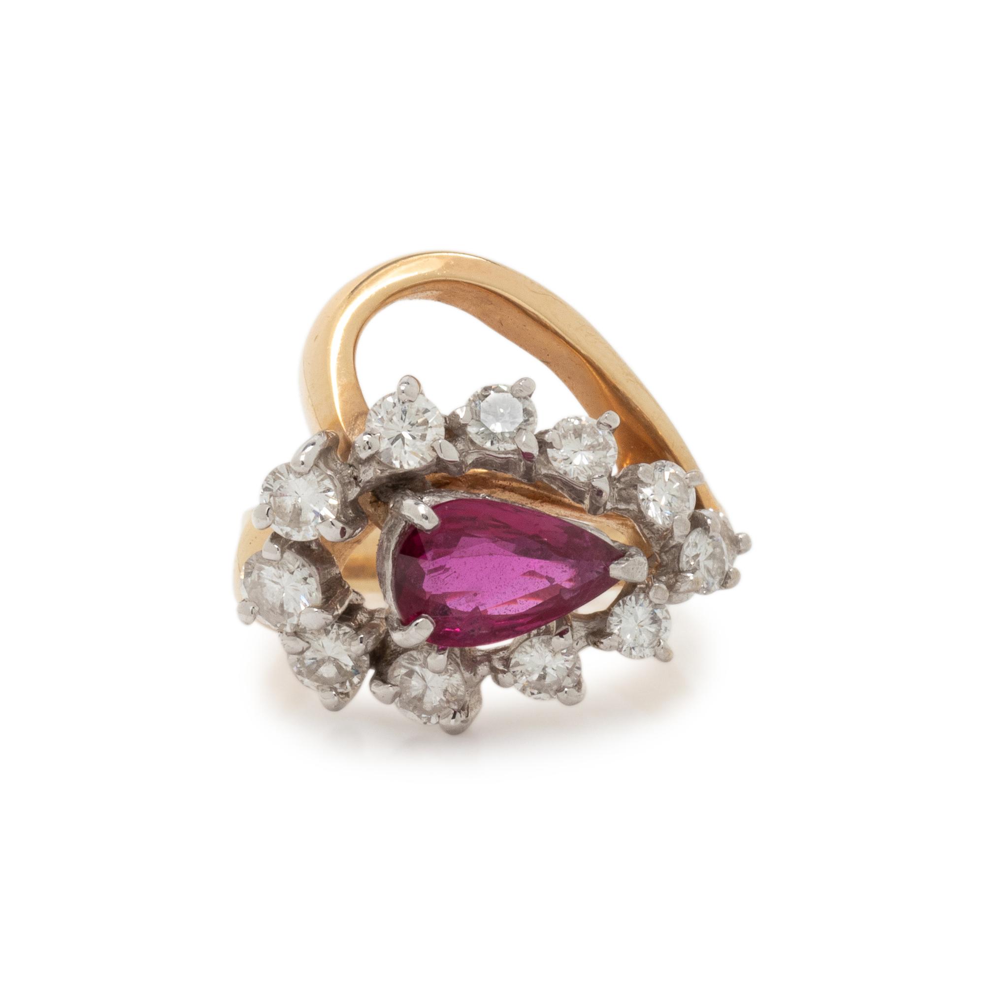 RUBY AND DIAMOND RING