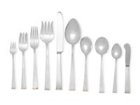 An American Silver Flatware Service