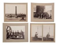 Rhode Island Extraordinary 20 Part Photo Panorama of Providence, circa 1880-90.