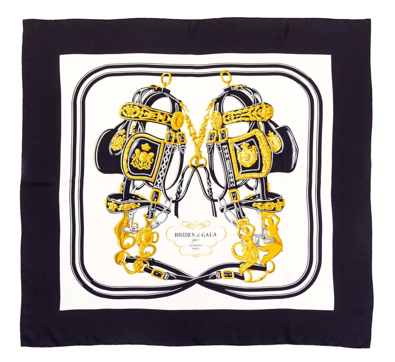 An Hermes 90cm Silk Scarf, 36" x 36".