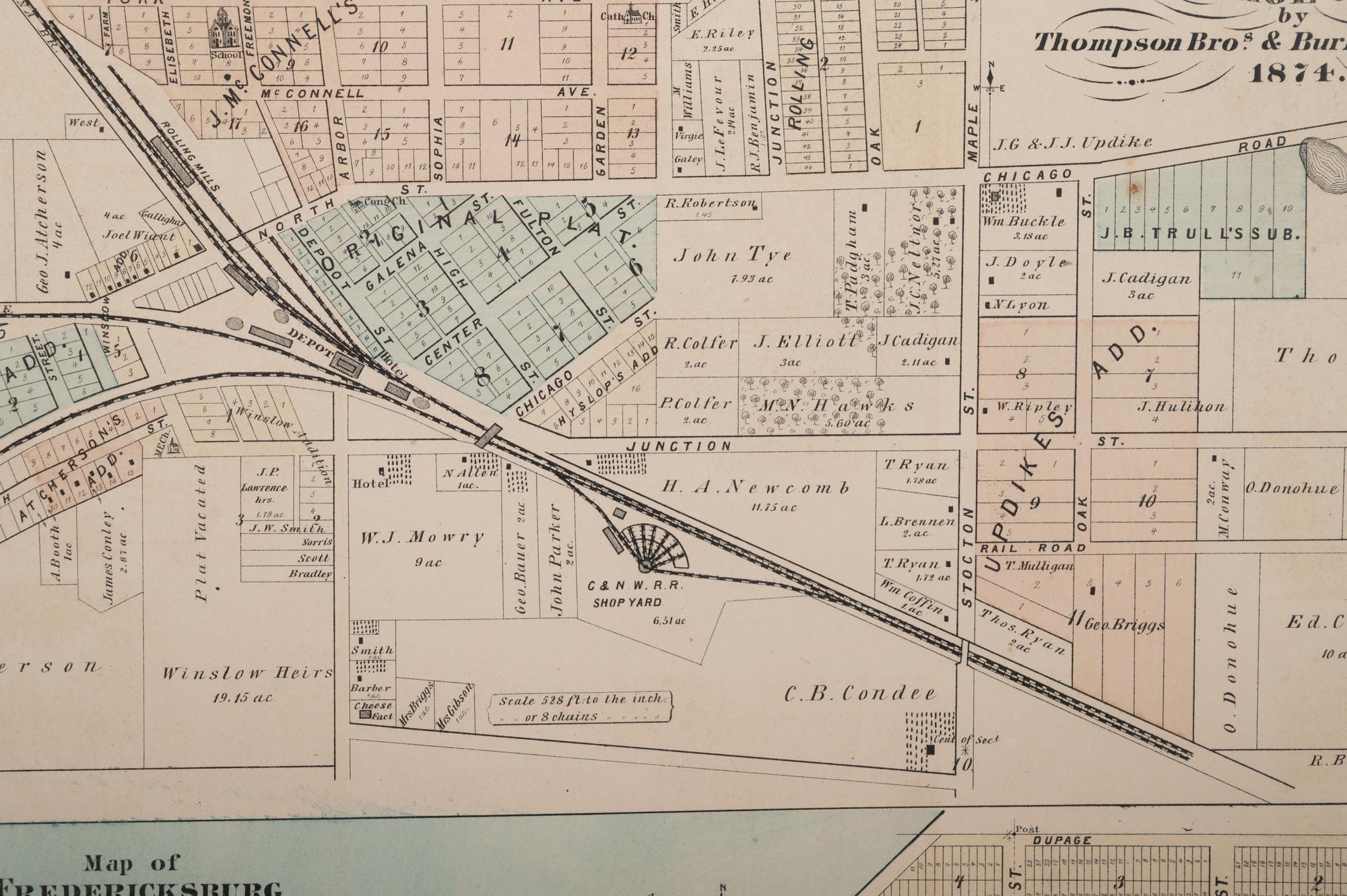 A Group of Twelve Maps of Illinois