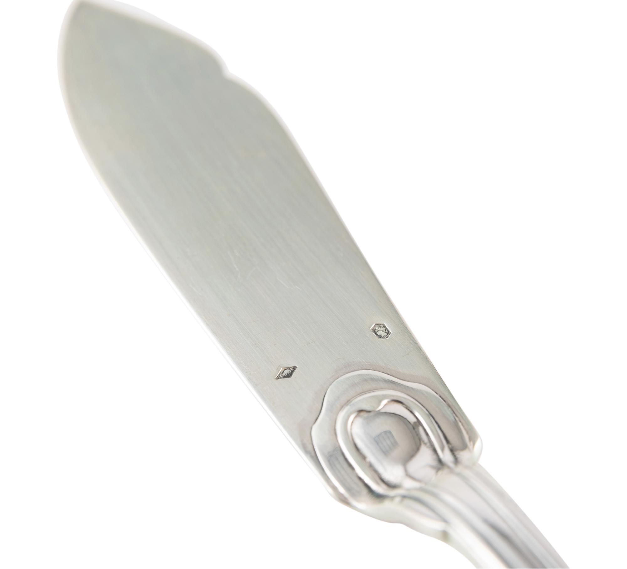 A French Silver Flatware Service