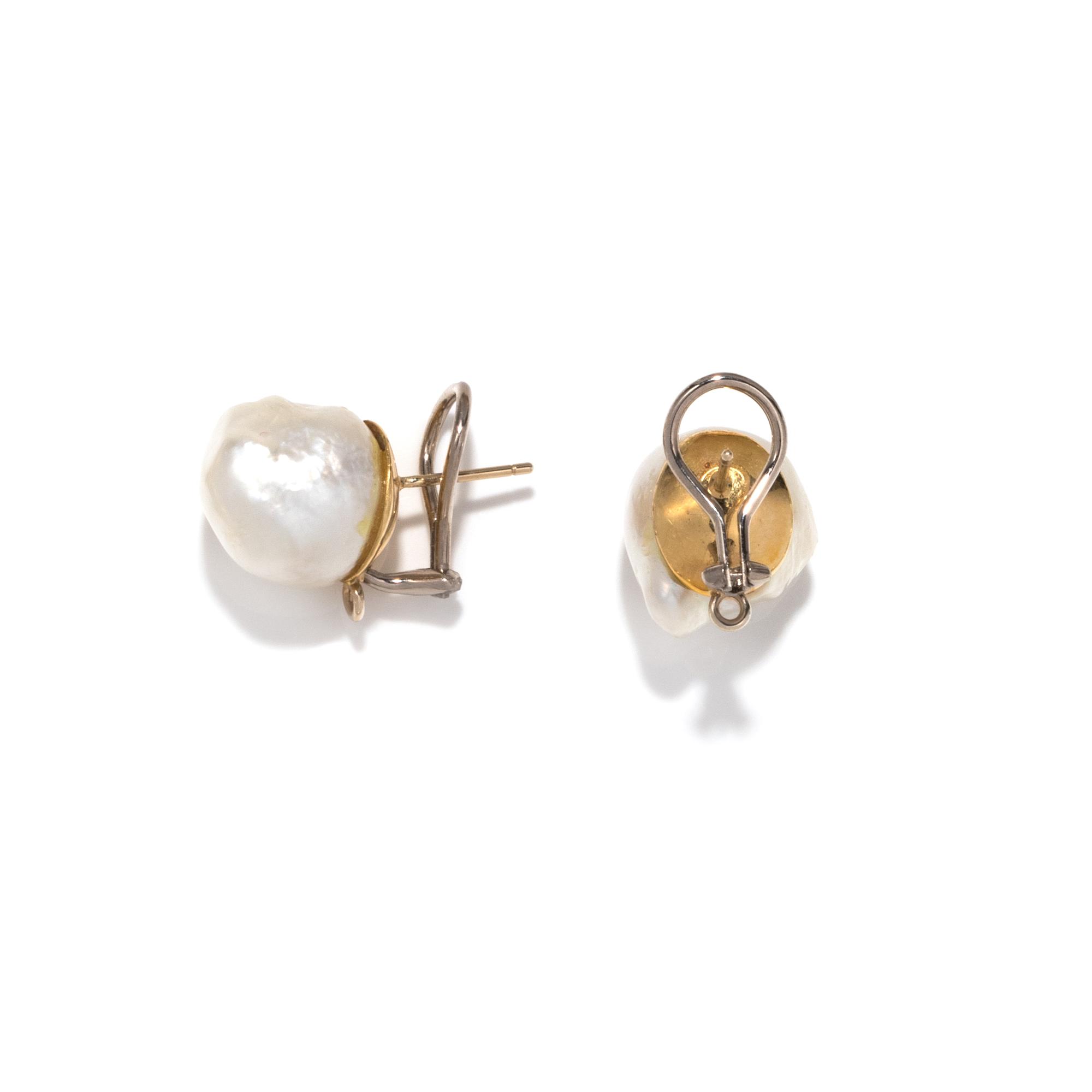 ANGELA PINTALDI, CULTURED BAROQUE PEARL SET