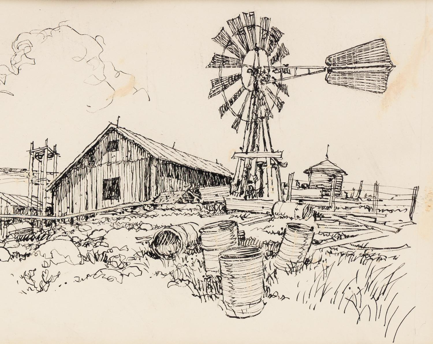 Windmill and Bathtub