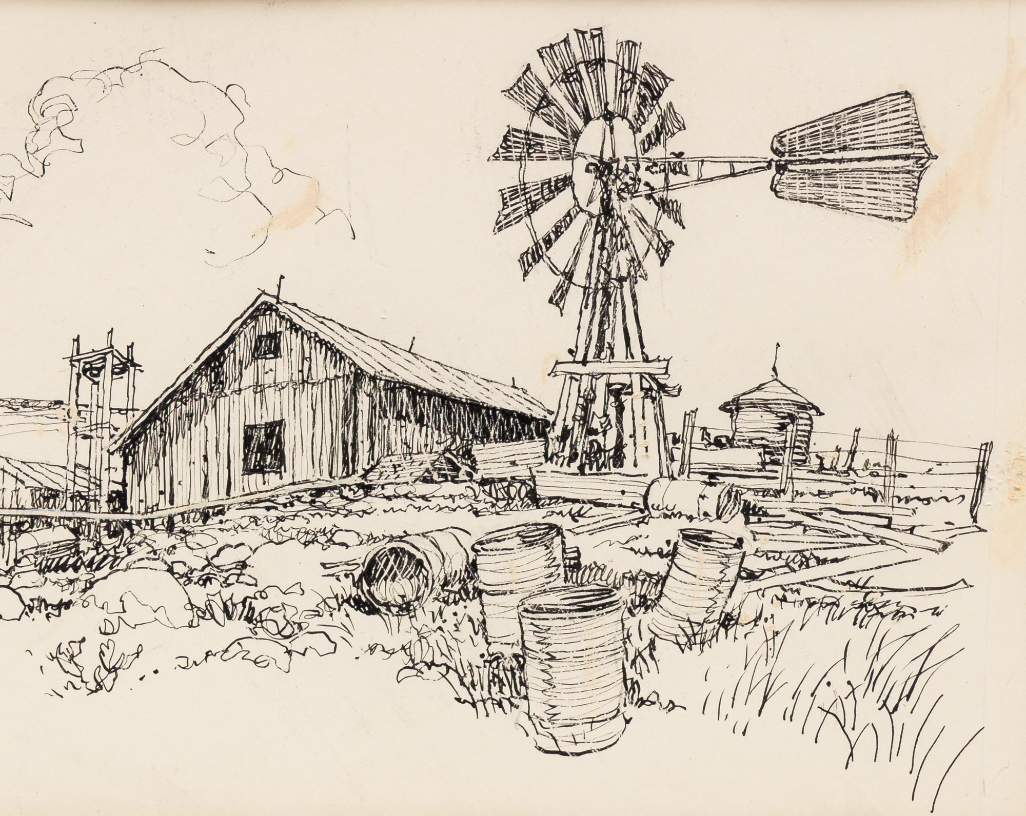 Windmill and Bathtub
