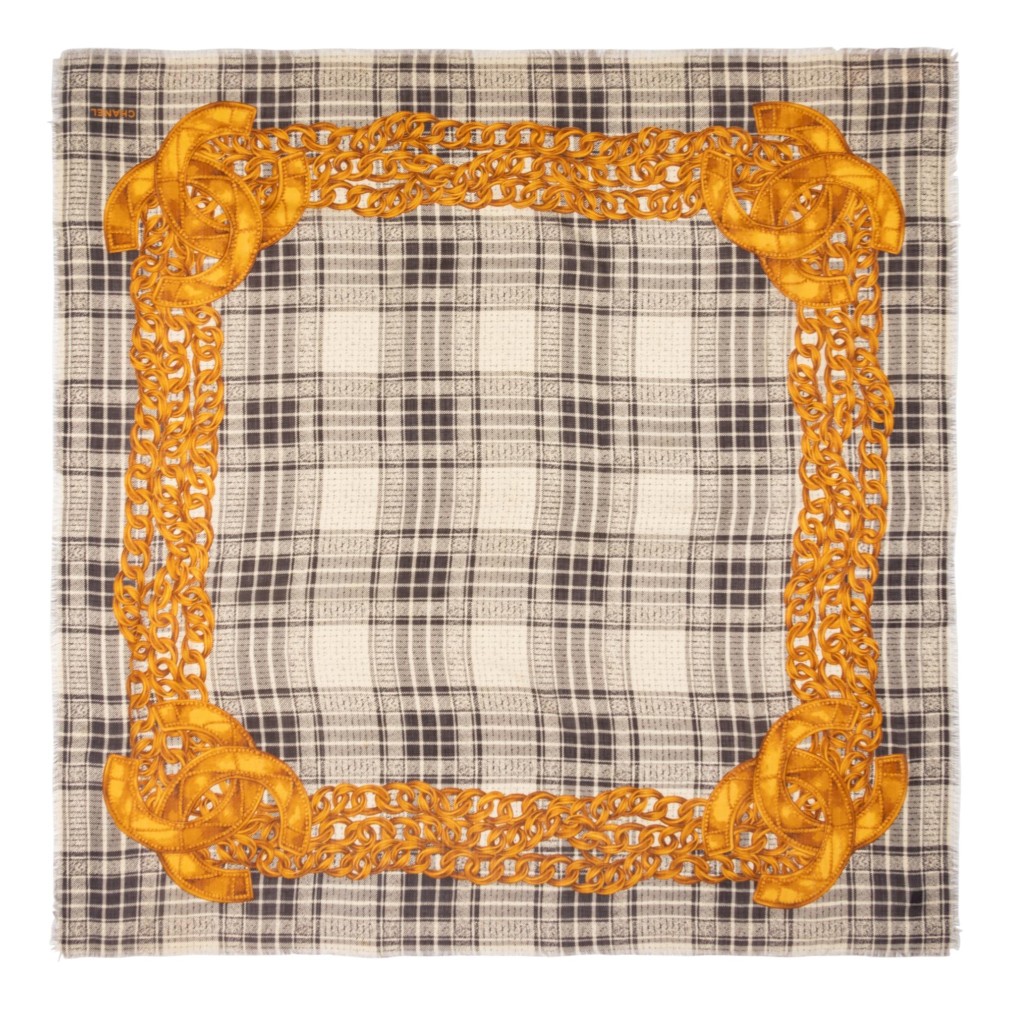 Chanel Silk-Cashmere Shawl