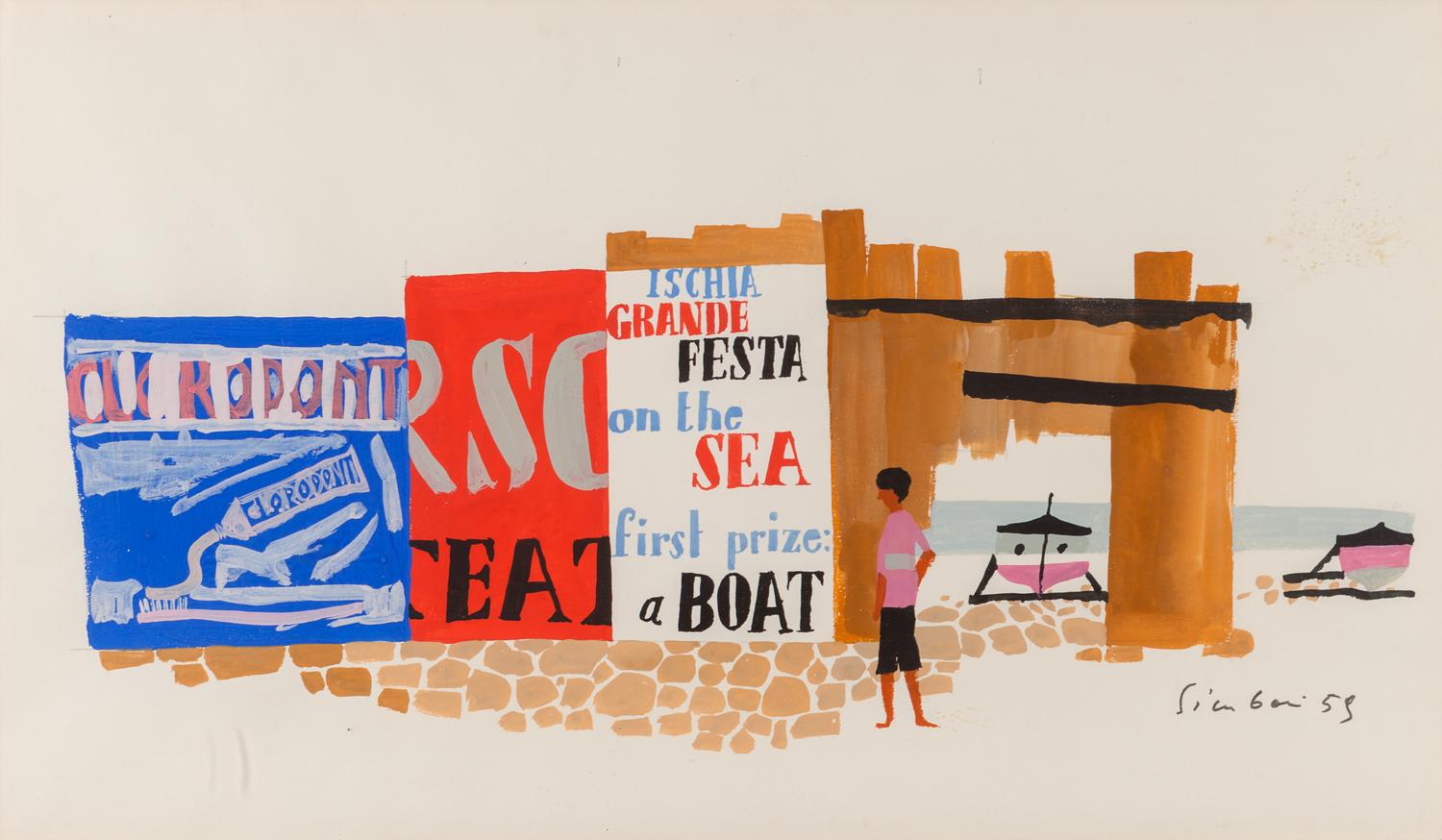 Untitled (Seaside Advertisements)