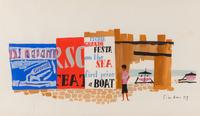 Untitled (Seaside Advertisements)