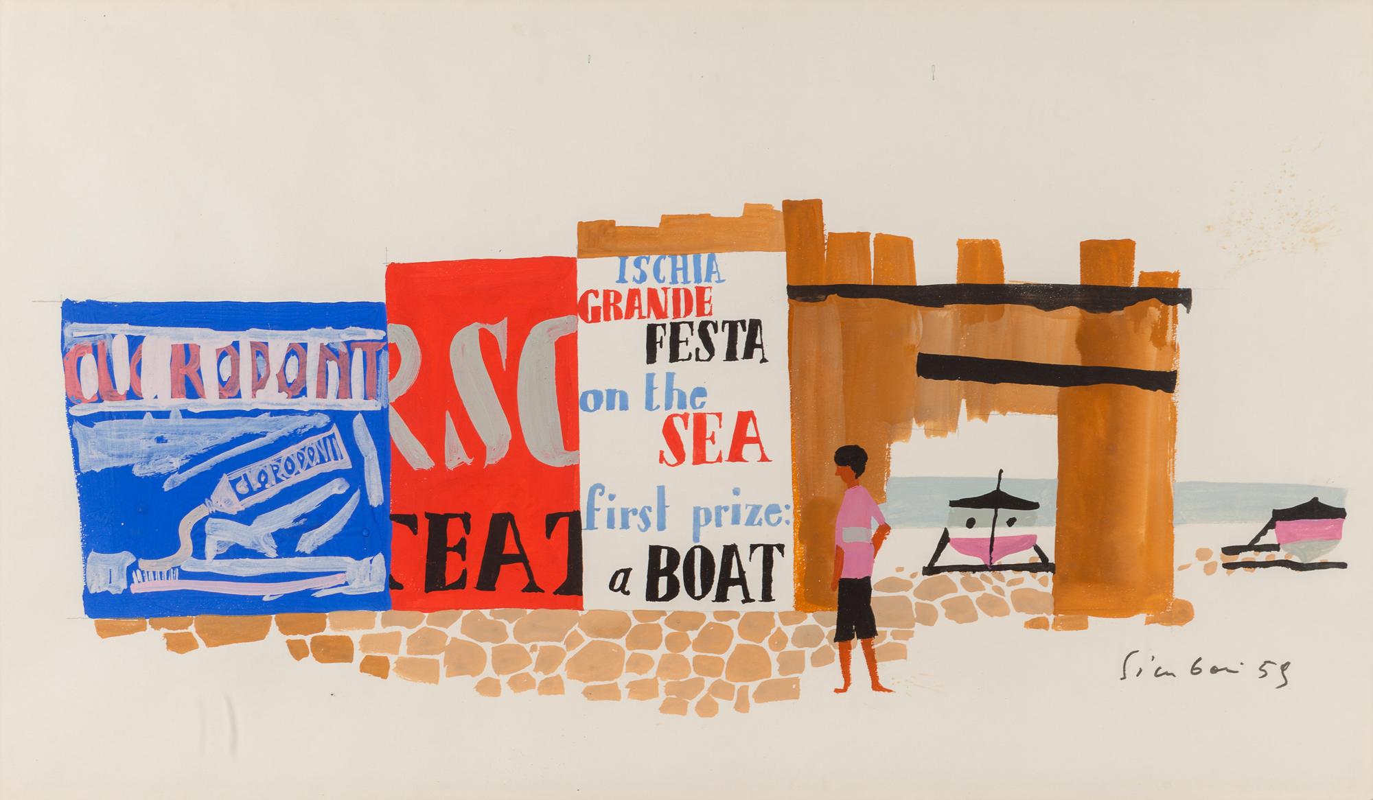 Untitled (Seaside Advertisements)